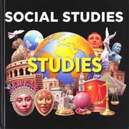 A captivating cover featuring the bold title 'SOCIAL STUDIES' at the top
