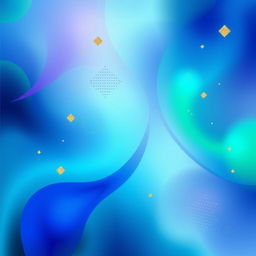 A beautifully designed abstract background incorporating vibrant blues, greens, and purples blended smoothly into a gradient