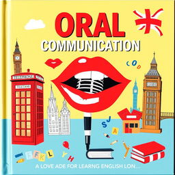 A stylish cover with the title 'ORAL COMMUNICATION' prominently displayed at the top