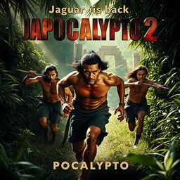 A dramatic movie poster for "Apocalypto 2"