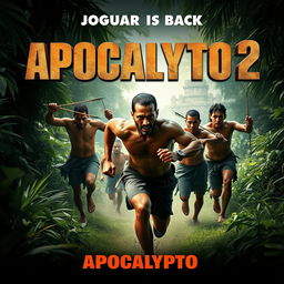 A dramatic movie poster for "Apocalypto 2"