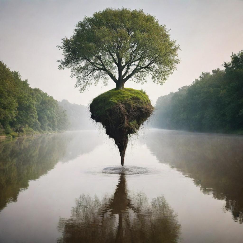 Imagine a world without gravity: objects floating in air, disoriented trees growing in all directions, rivers flowing upward, and individuals drifting aimlessly.