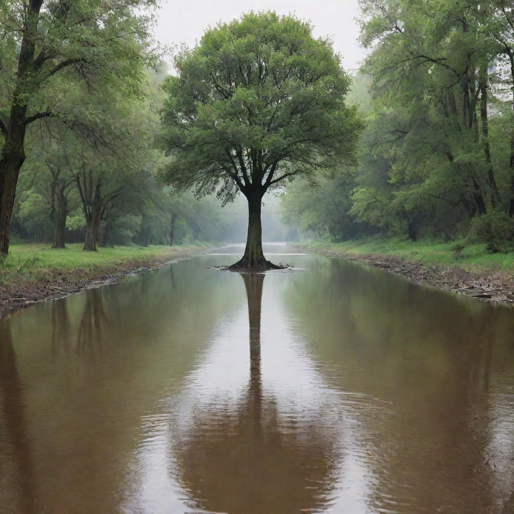 Imagine a world without gravity: objects floating in air, disoriented trees growing in all directions, rivers flowing upward, and individuals drifting aimlessly.