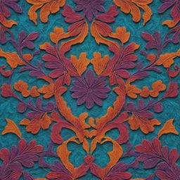 Craft a beautiful, intricate and striking background image, filled with impressive details and vibrant colors.