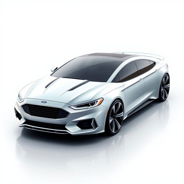 A futuristic 2025 Ford Falcon, taking inspiration from the 2015 Ford Falcon