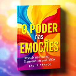 A captivating book cover featuring the title "O Poder das Emoções: Descubra Como Transformá-las em Força"