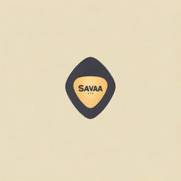 Design a sleek and professional logo for a brand named 'Salvaro Chips', predominantly using shades of gold and black.