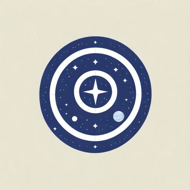 A logo design featuring the word 'гороскЁПТ', with elements of astrology such as stars and zodiac symbols incorporated into the lettering.