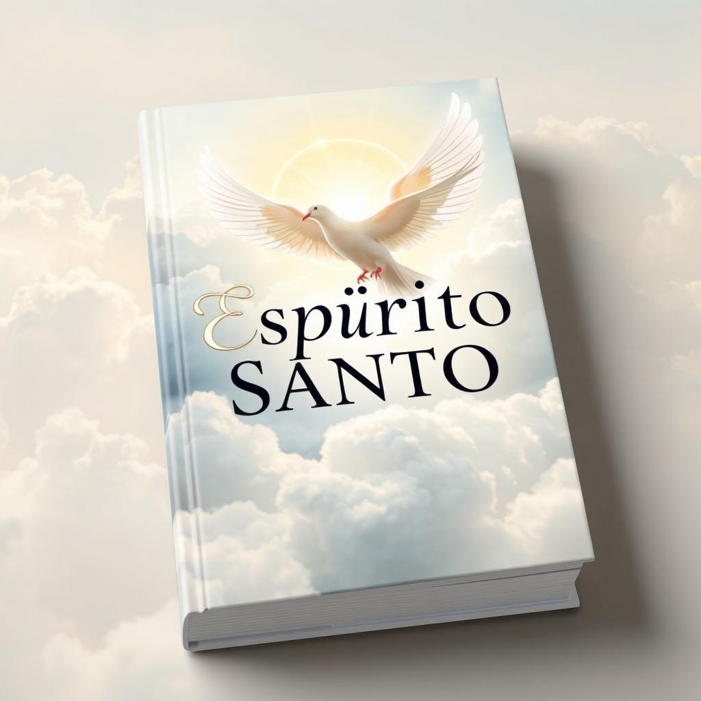 A captivating book cover design for a book titled 'Espírito Santo'