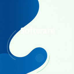 A simple and elegant cover photo for a software engineering department, highlighting a clean and modern design