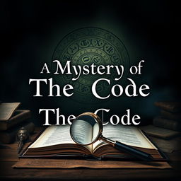 A captivating and mysterious novel cover for "Mystery of The Code