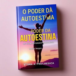 A captivating book cover for the title 'O Poder da Autoestima: De Vítima a Protagonista'