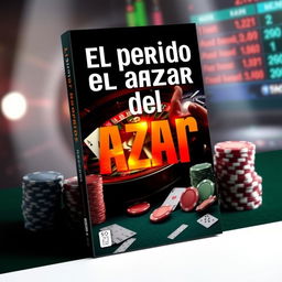 Book cover for a novel titled 'El precio del azar'