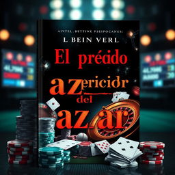 Book cover for a novel titled 'El precio del azar'