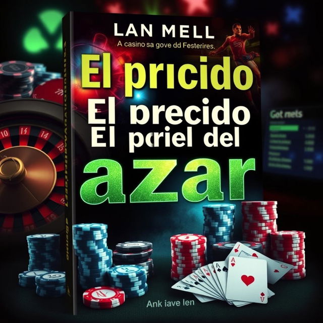 Book cover for a novel titled 'El precio del azar'