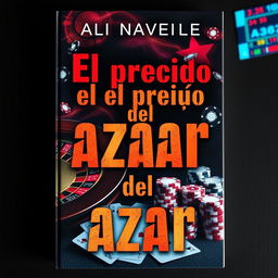 Book cover for a novel titled 'El precio del azar'