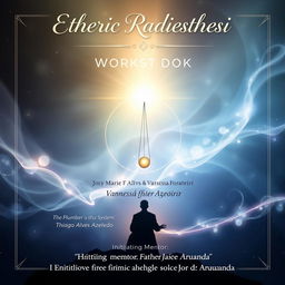 A mystical and enchanting workbook cover for Etheric Radiesthesi