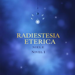 Cover of a booklet titled 'Radiestesia Etérica Nivel 1'