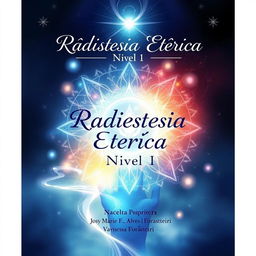 Create a captivating cover illustration for a booklet titled "Radiestesia Etérica Nivel 1"