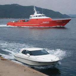 Daewoo combined with boat 