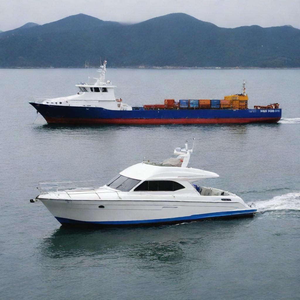 Daewoo combined with boat 