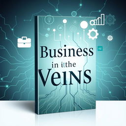 A captivating eBook cover for a book titled "Business in the Veins