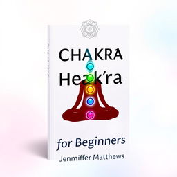 Design a book cover for "Chakra Healing for Beginners" by Jennifer Matthews