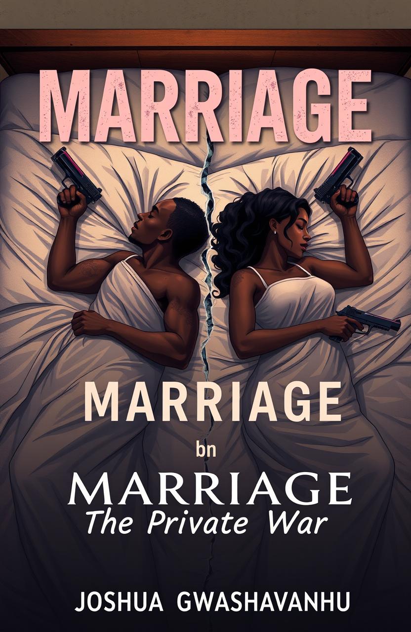 Book cover illustration for 'Marriage: The Private War'