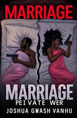 Book cover illustration for 'Marriage: The Private War'