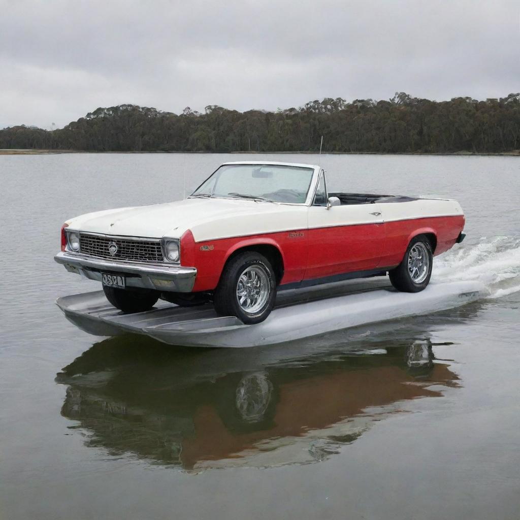 Boat combined with Holden