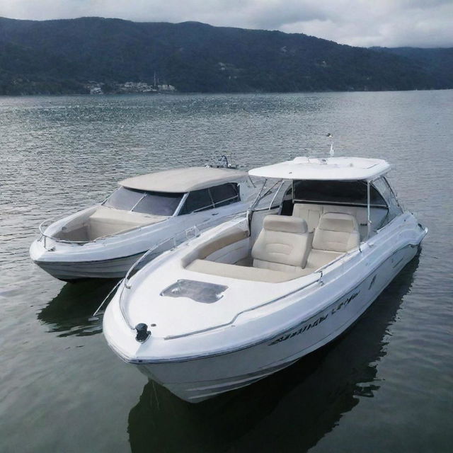 Suzuki combined with boat 