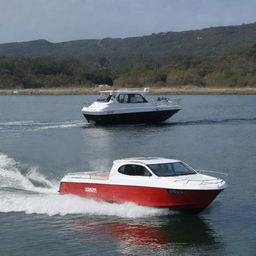 Boat combined with Isuzu