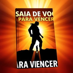 An inspiring cover for the book titled "SAIA DE VOCÊ PARA VENCER