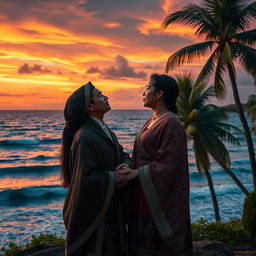 A forbidden love between an Acehnese woman and a Dutch man, set against the backdrop of lush Aceh landscapes