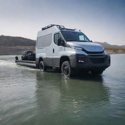 Boat combined with Iveco