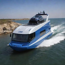 Boat combined with Iveco