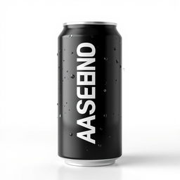 3D render of a soda can featuring a vertical white "ASCEND" lettering in a sans-serif font