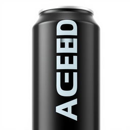 Full view of a soda can featuring vertical white "ASCEND" lettering in a sans-serif font