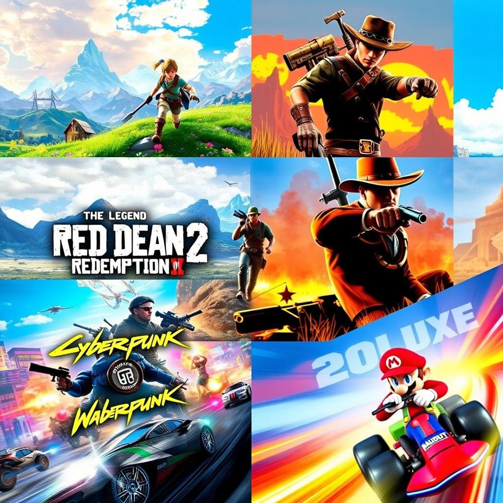 Pixel Paradise: Explore Your Favorite Video Games