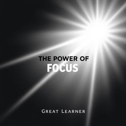 An engaging book cover for 'The Power of Focus' by Great Learner