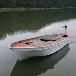 Boat combined with Mercury