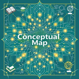 A beautifully designed conceptual map cover featuring intricate geometric patterns woven together in an elaborate design