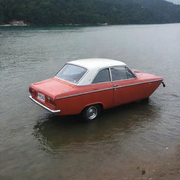 Boat combined with Datsun