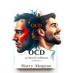 Design an ultra-realistic book cover for the book 'OCD or Happy Life?' by Harry Akopyan