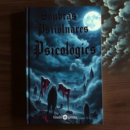 A haunting and mysterious book cover depicting a dreamlike landscape filled with dark, shadowy figures and swirling mist, suggesting the theme of nightmares