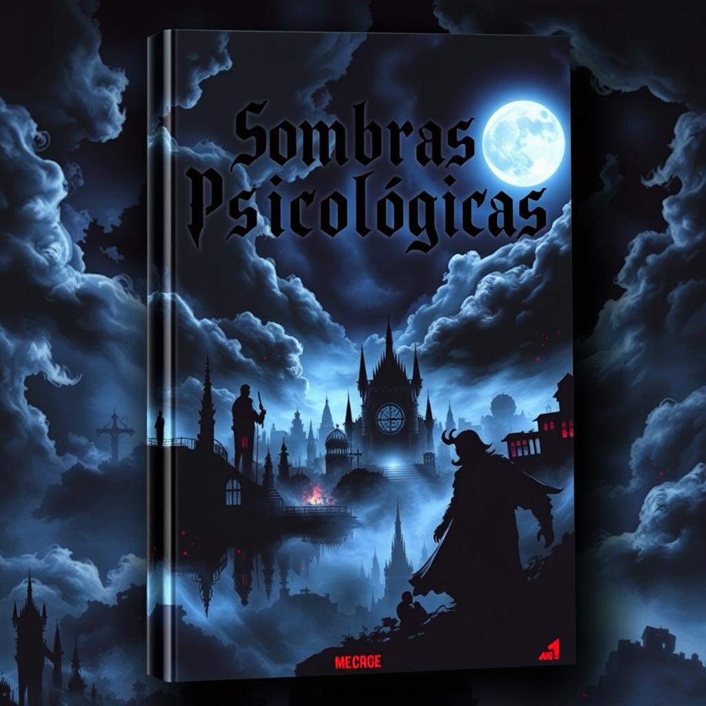 A haunting and mysterious book cover depicting a dreamlike landscape filled with dark, shadowy figures and swirling mist, suggesting the theme of nightmares