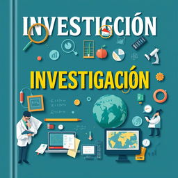 A captivating cover with the title 'INVESTIGACIÓN' boldly displayed