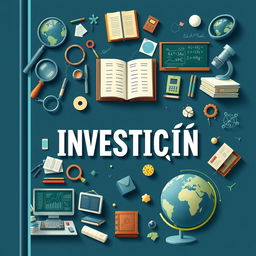 A captivating cover with the title 'INVESTIGACIÓN' boldly displayed