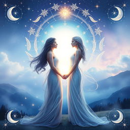 A mystical representation of a soulmate, embodying the essence of love, connection, and destiny