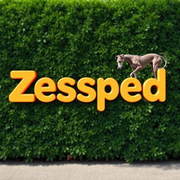 The word "Zesped" appearing in bold, playful letters, set against a lush green background